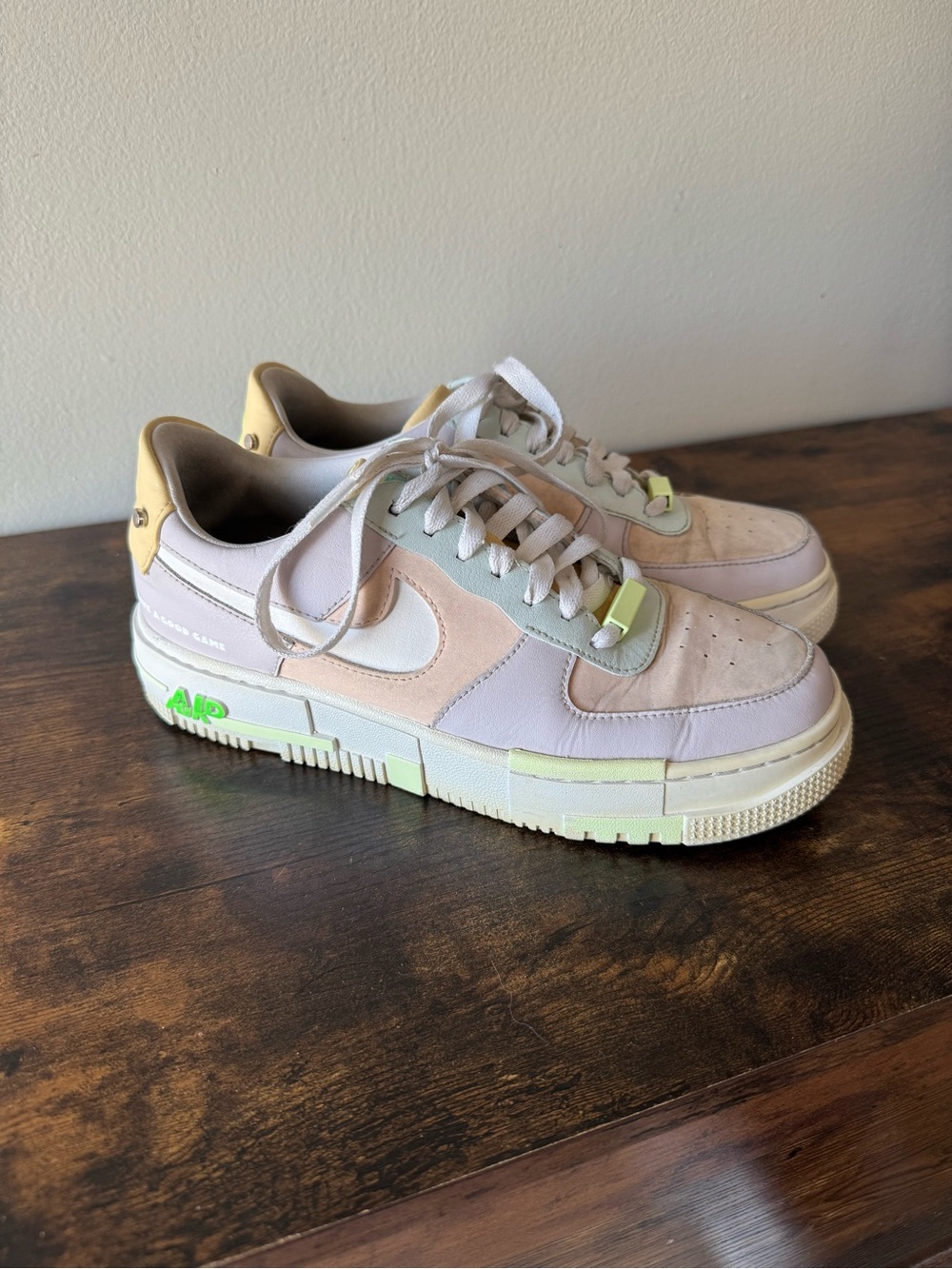 Nike Air Force 1 Pixel Have A Good Game Womens 8.5 DO2330-511 Pastel AF1 Sneaker